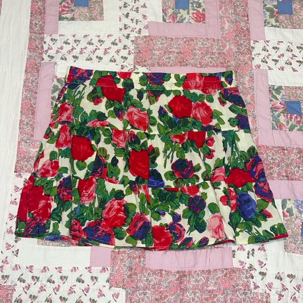 Nordstrom Floral Skirt
